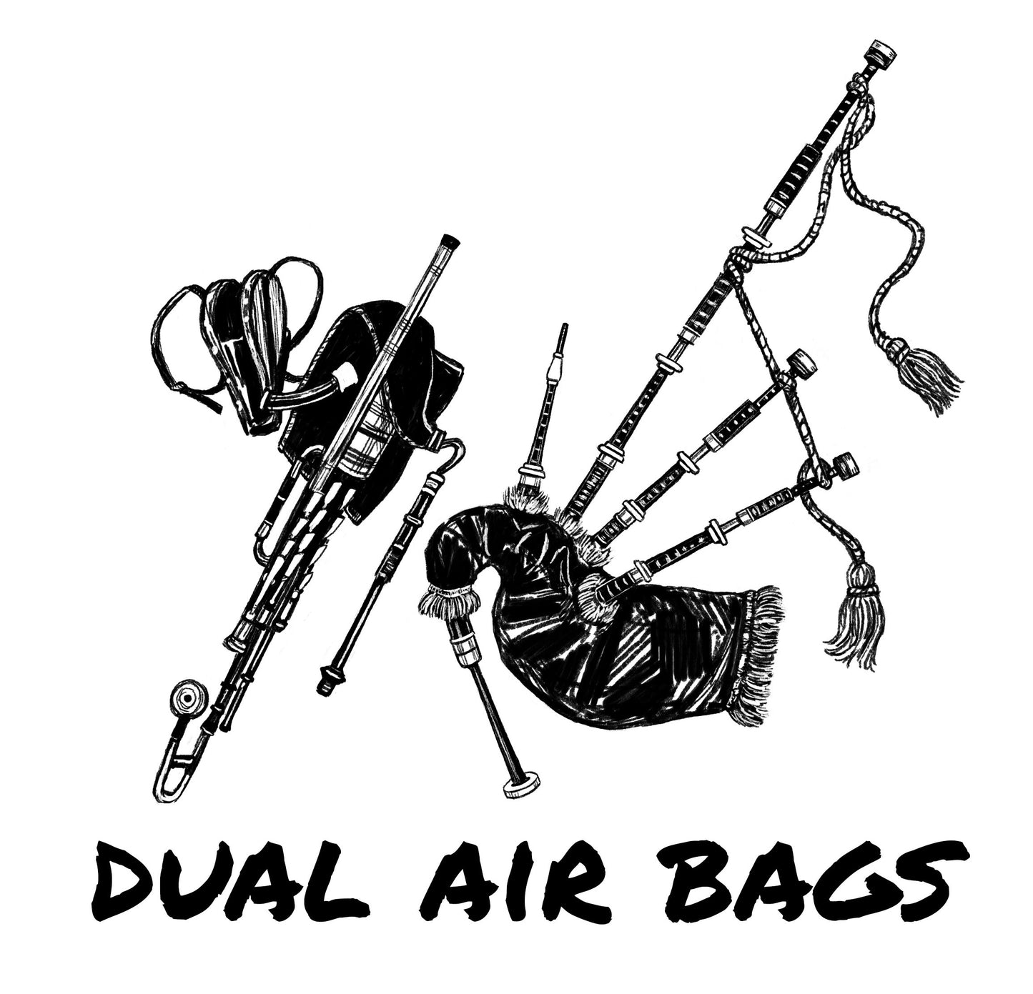 Uilleann Pipes Dual Airbags