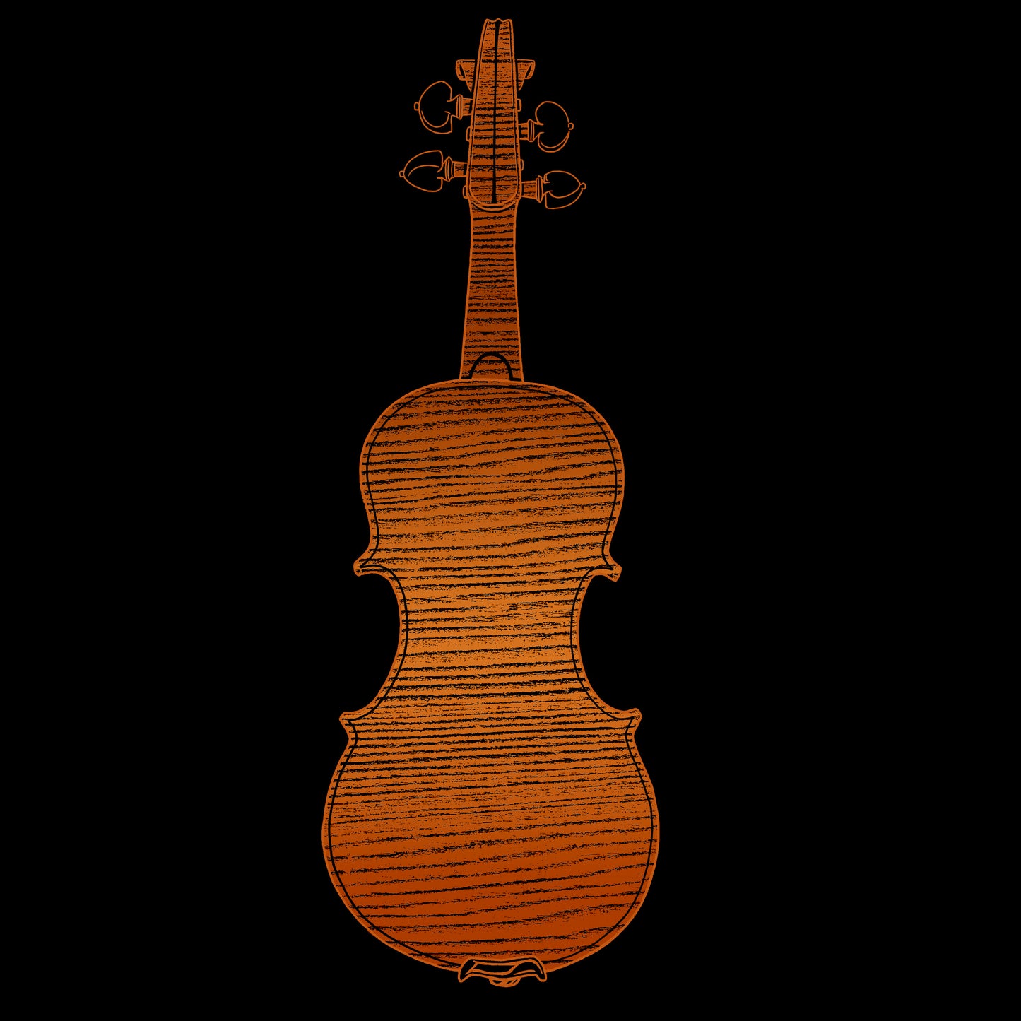 Fiddle Front and Back (2-sided Shirt)