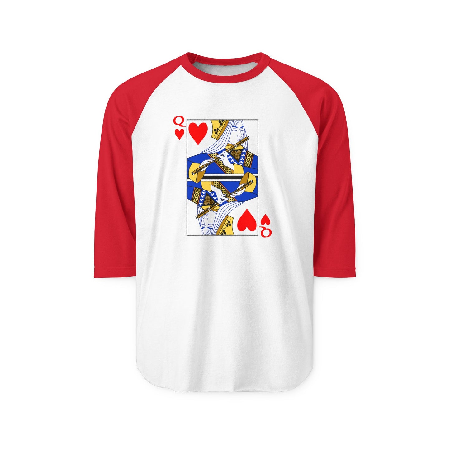 Flute: Queen of Hearts 3/4 sleeve (US ORDERS ONLY)
