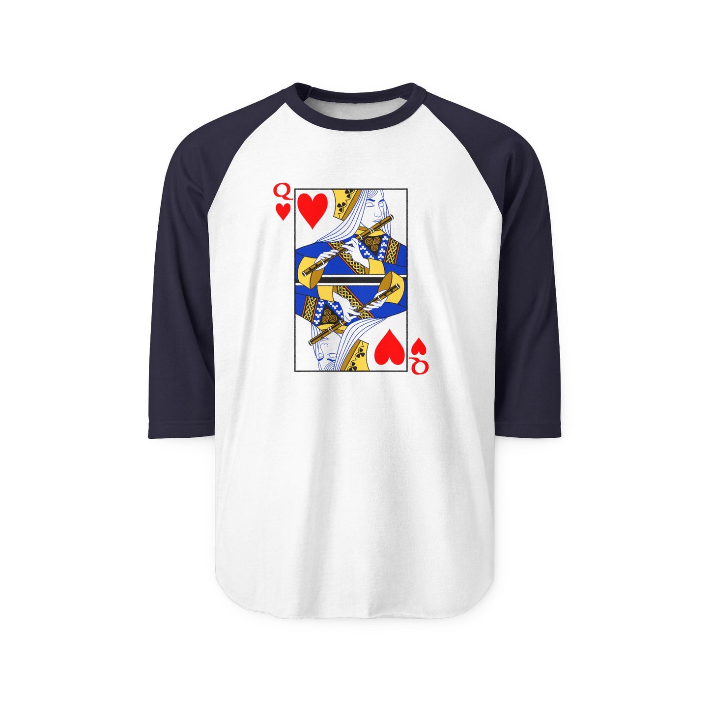 Flute: Queen of Hearts 3/4 sleeve (US ORDERS ONLY)