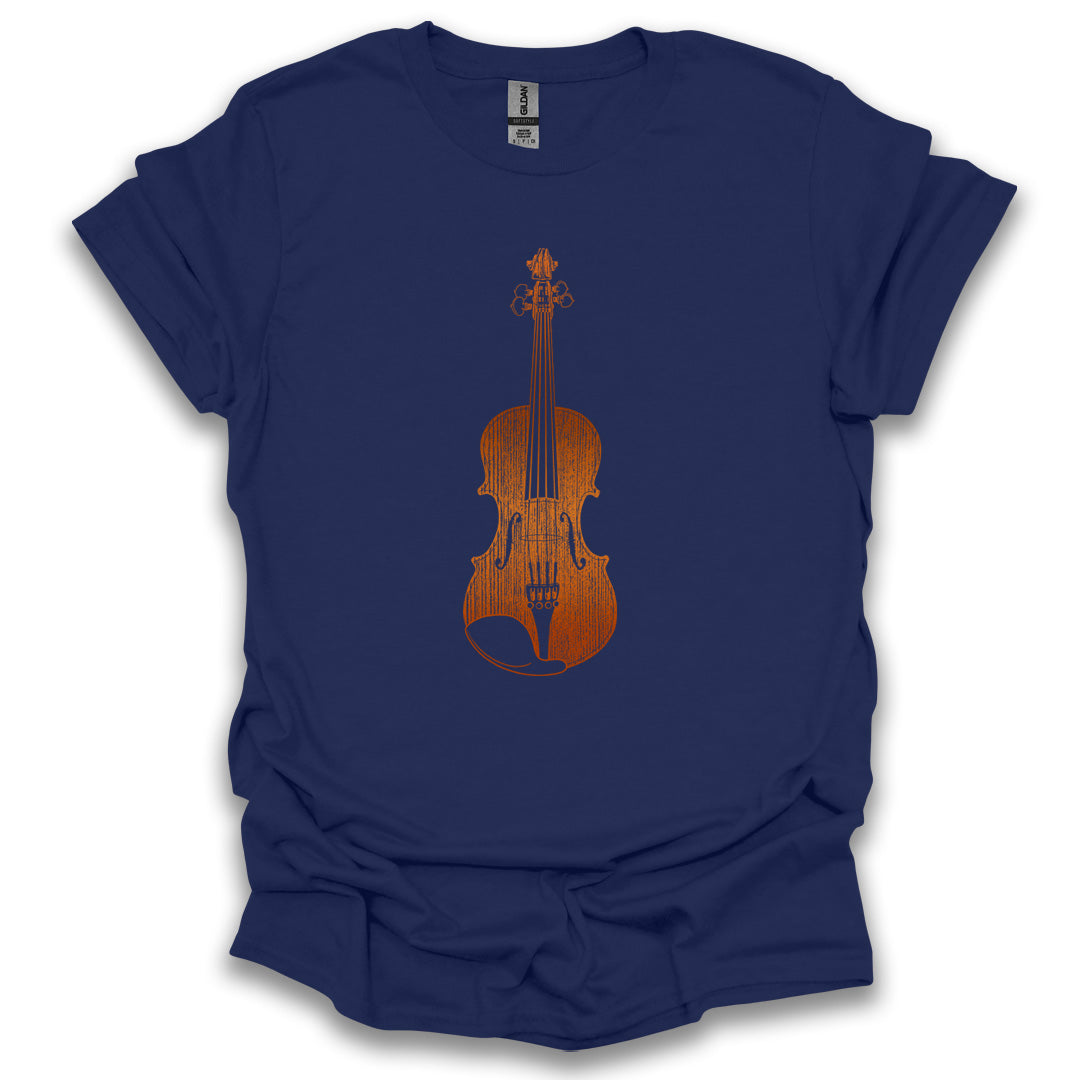 Fiddle Front and Back (Two-sided shirt)