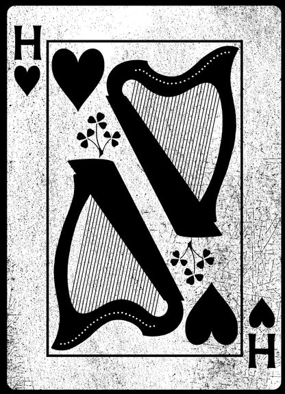 Harp Face Card